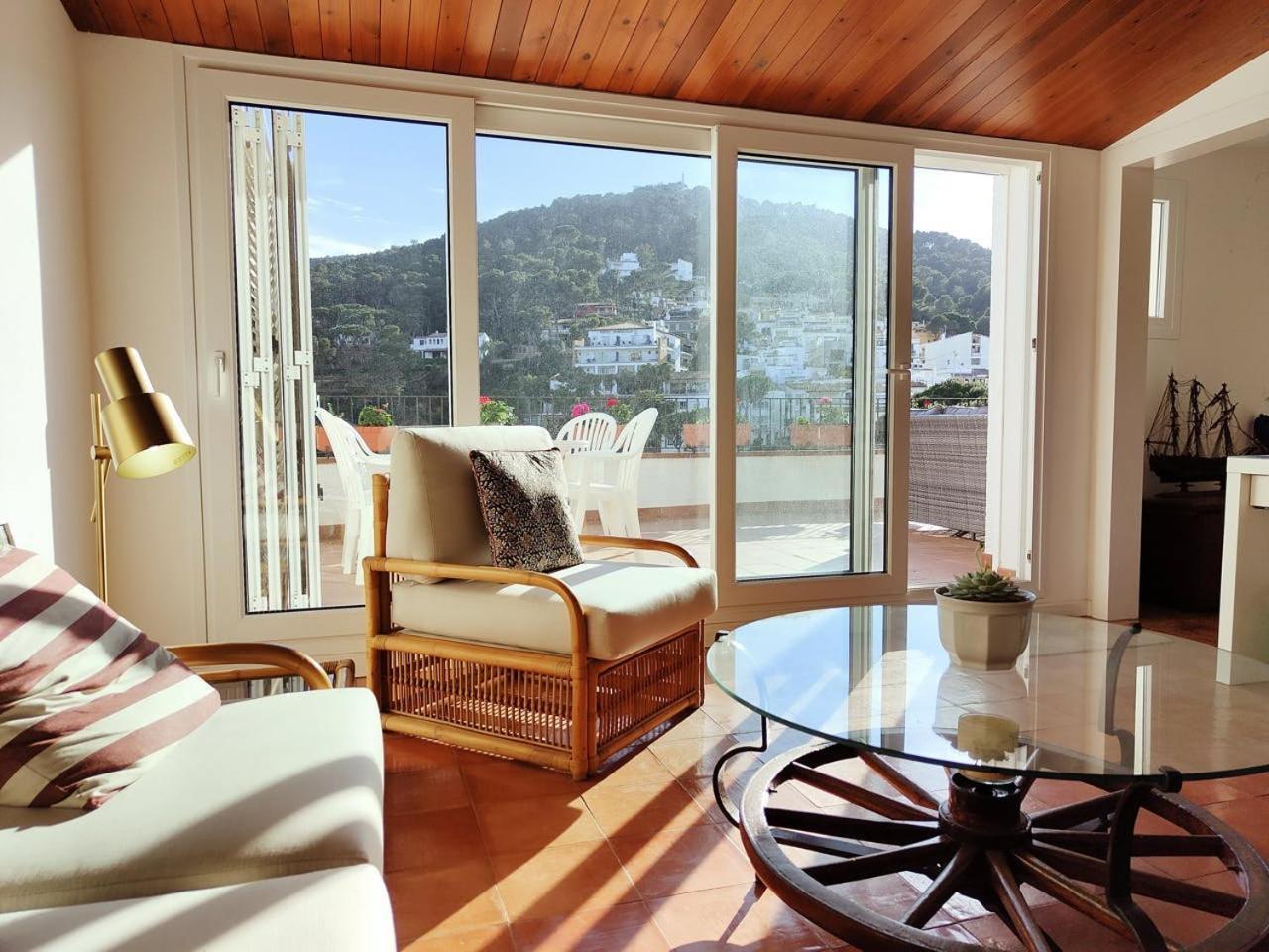 Tamariu Platja - Penthouse On Passeig Del Mar.公寓 外观 照片