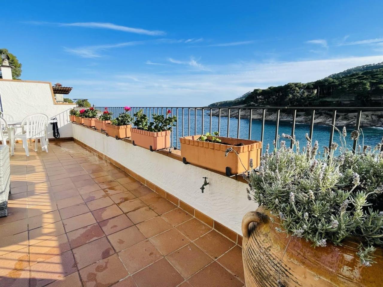 Tamariu Platja - Penthouse On Passeig Del Mar.公寓 外观 照片