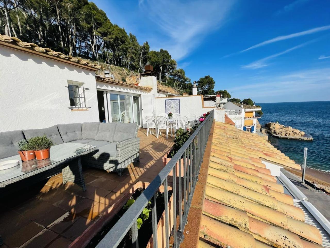 Tamariu Platja - Penthouse On Passeig Del Mar.公寓 外观 照片