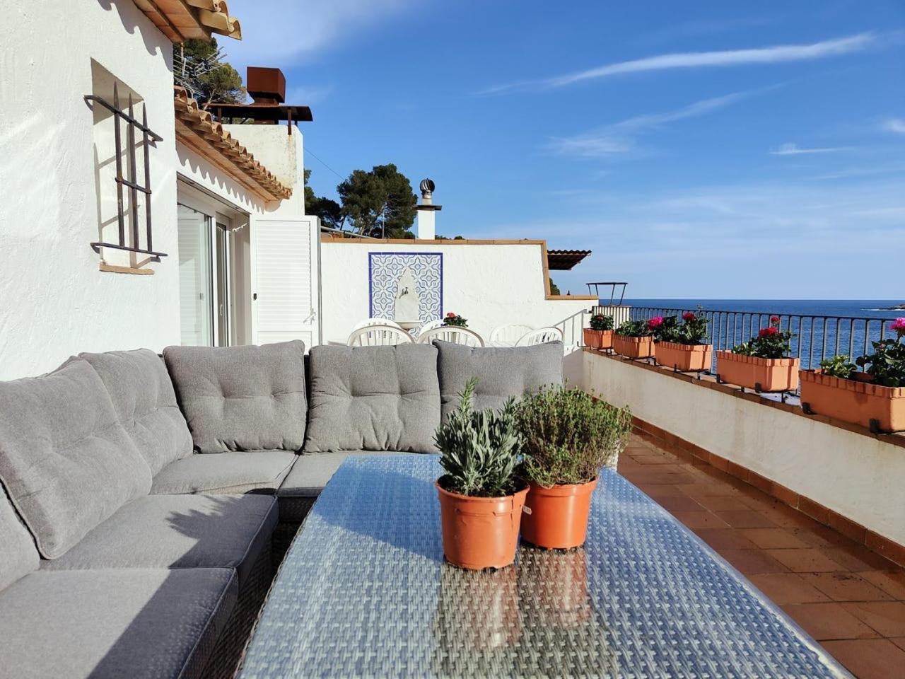 Tamariu Platja - Penthouse On Passeig Del Mar.公寓 外观 照片