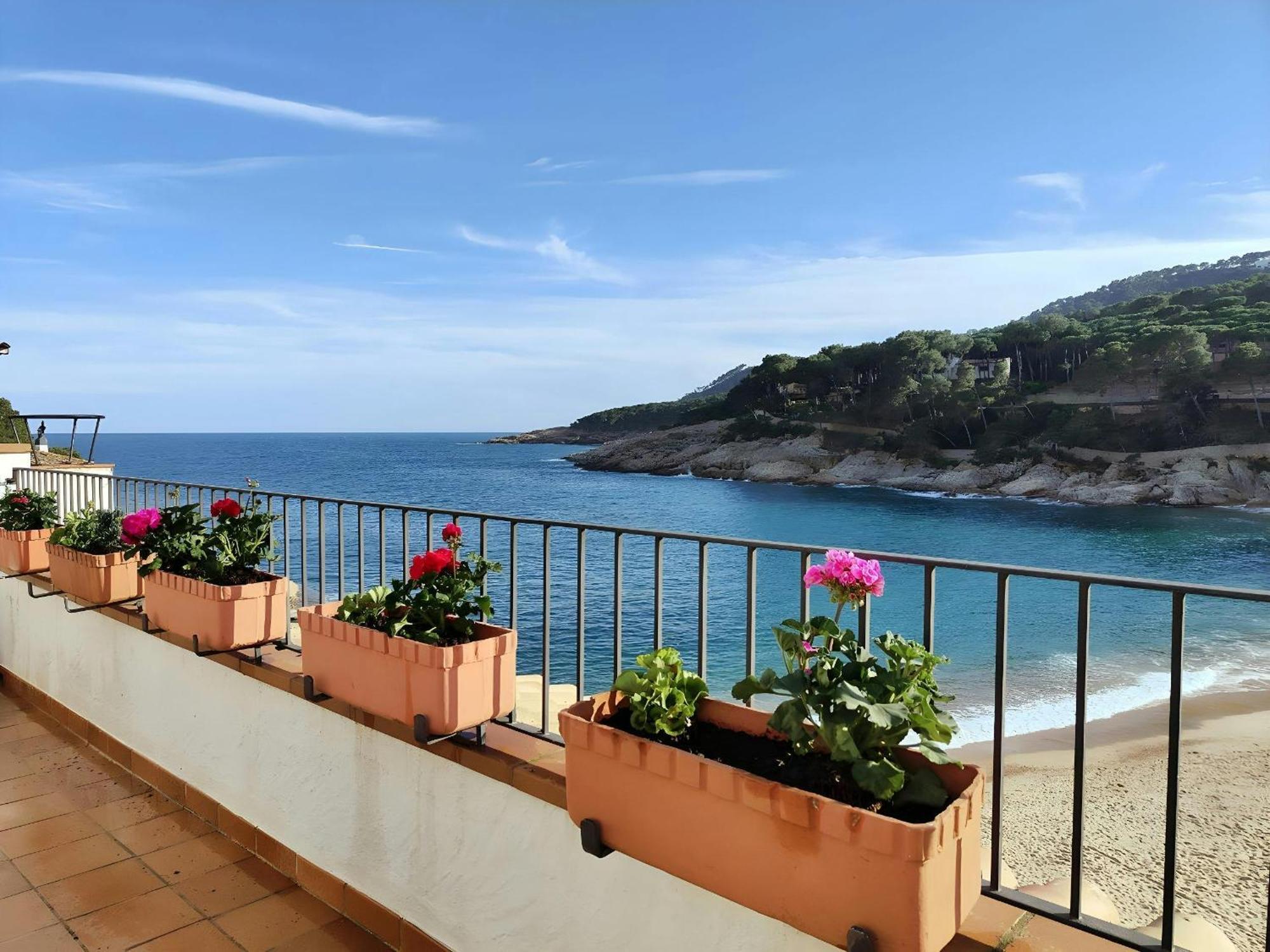 Tamariu Platja - Penthouse On Passeig Del Mar.公寓 外观 照片
