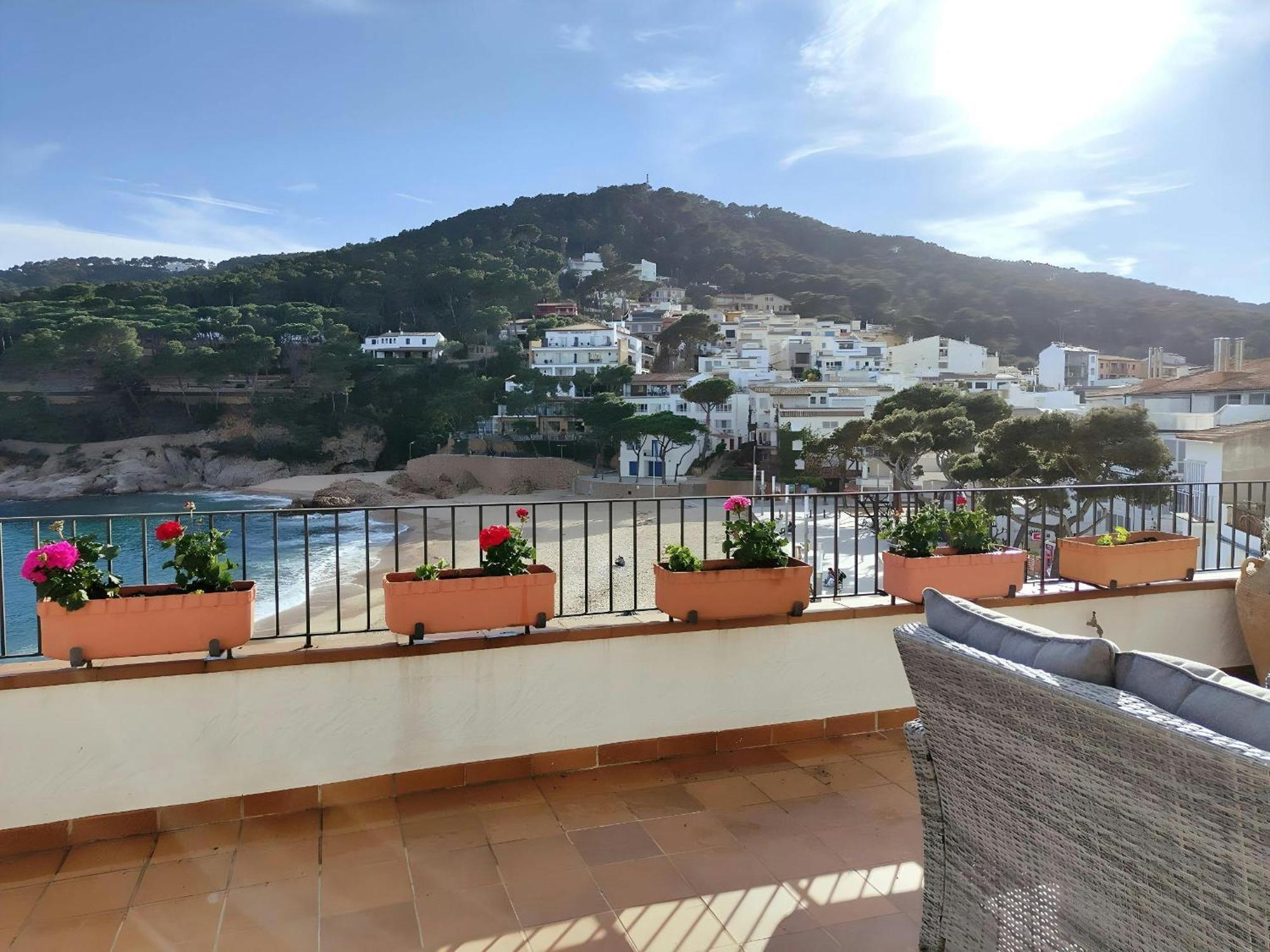 Tamariu Platja - Penthouse On Passeig Del Mar.公寓 外观 照片