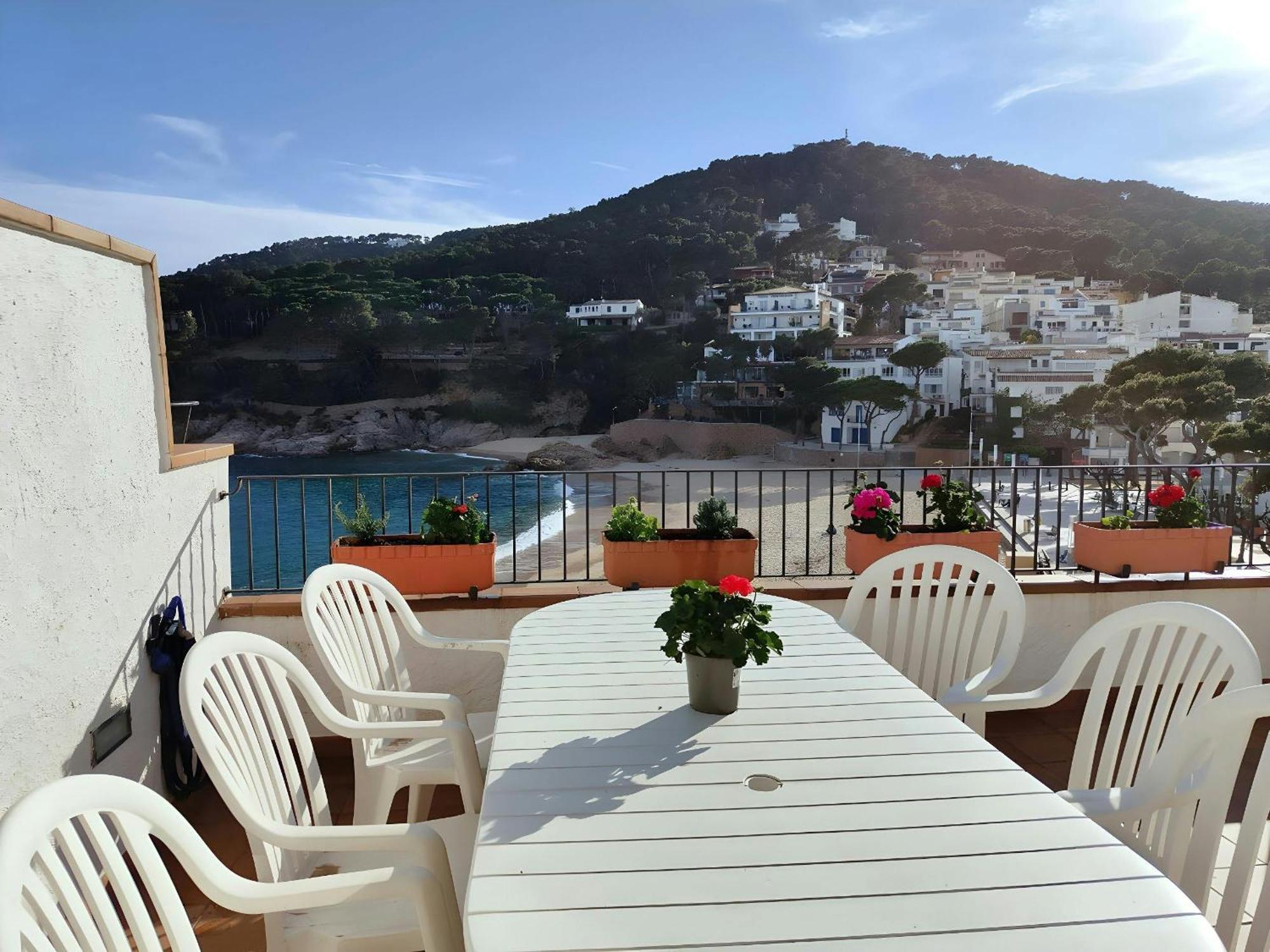 Tamariu Platja - Penthouse On Passeig Del Mar.公寓 外观 照片