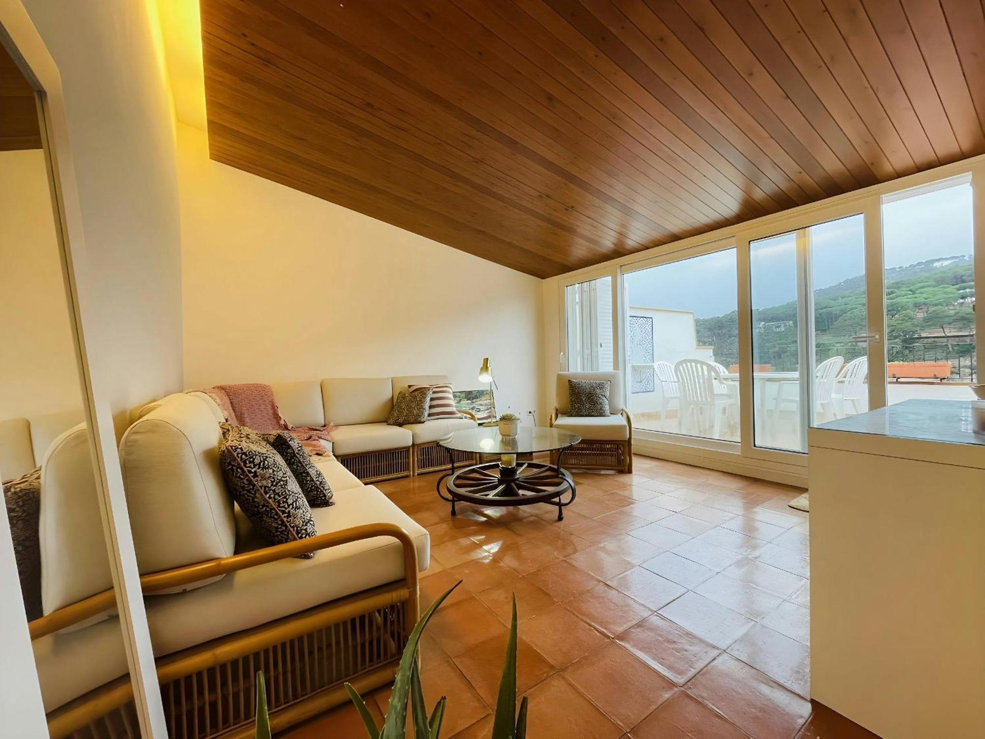Tamariu Platja - Penthouse On Passeig Del Mar.公寓 外观 照片