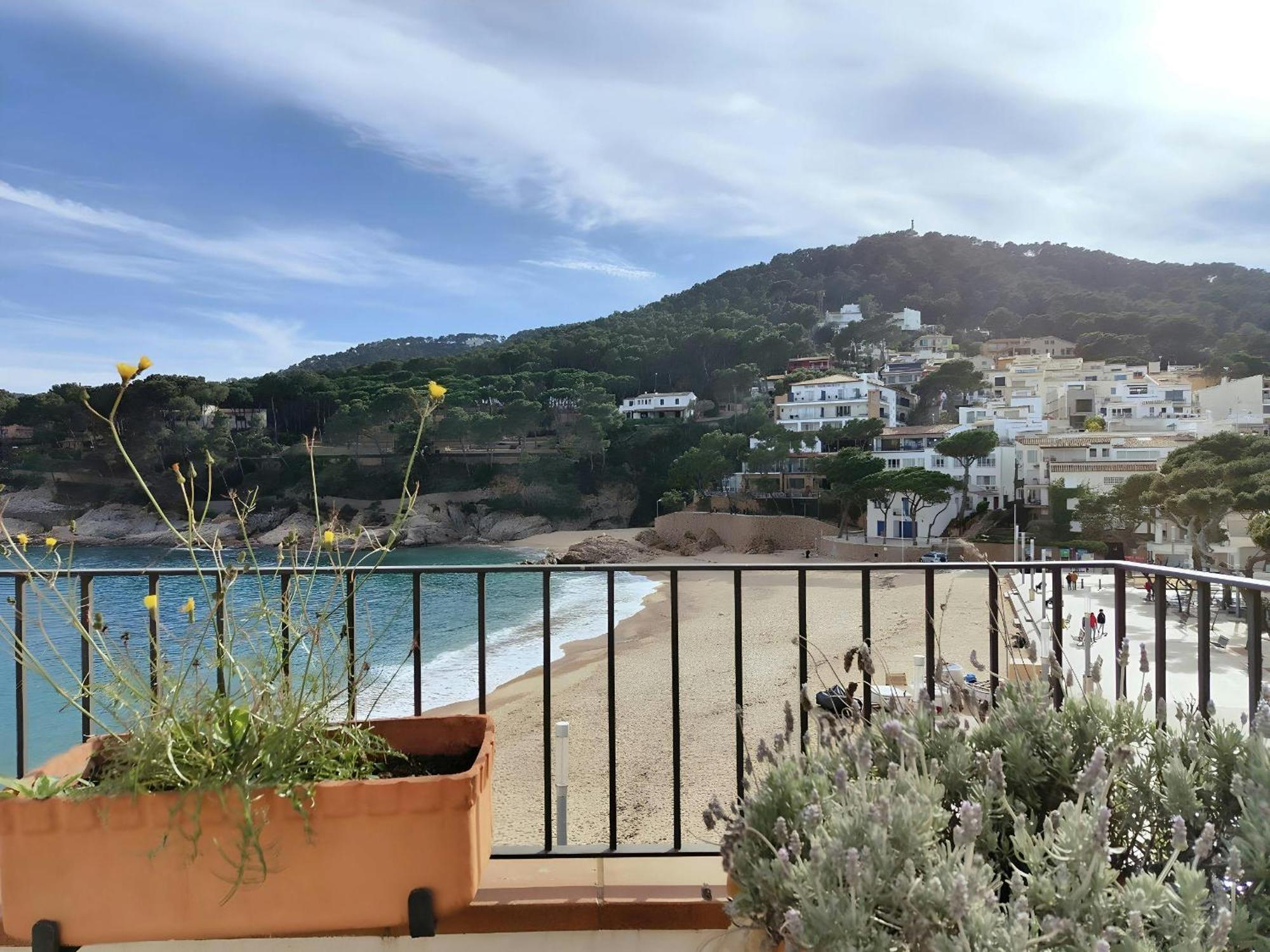Tamariu Platja - Penthouse On Passeig Del Mar.公寓 外观 照片